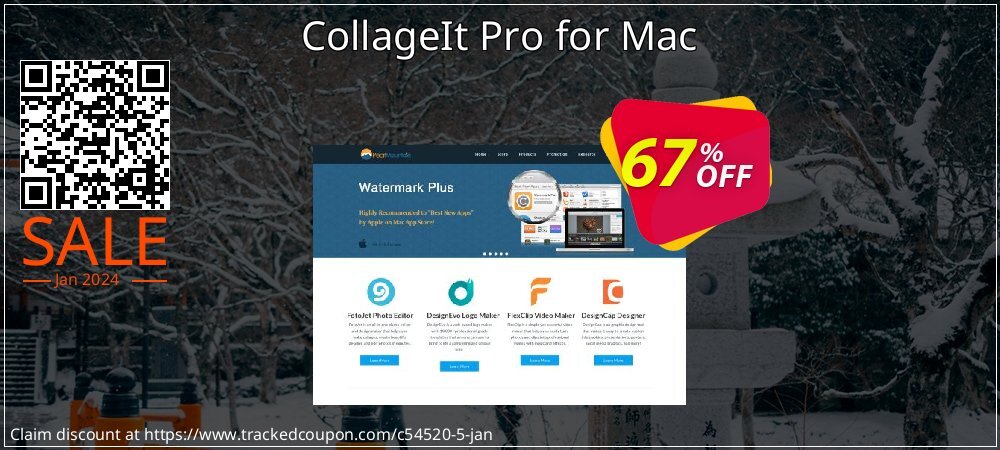 CollageIt Pro for Mac coupon on National Walking Day offering sales