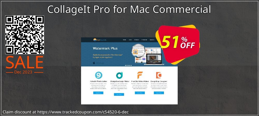 CollageIt Pro for Mac Commercial coupon on World Whisky Day discounts