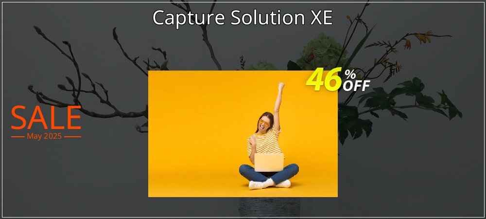 Capture Solution XE coupon on Palm Sunday deals