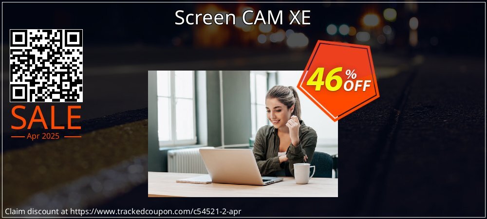 Screen CAM XE coupon on April Fools' Day discount