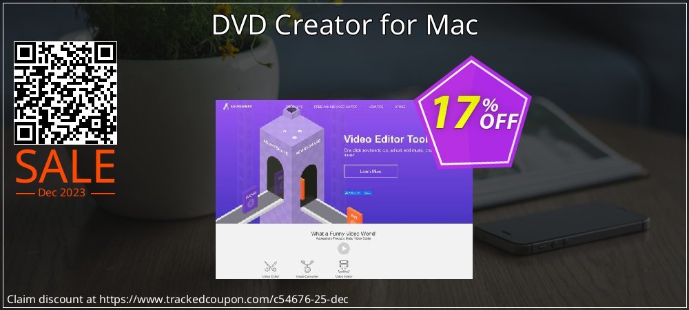 DVD Creator for Mac coupon on National Walking Day deals
