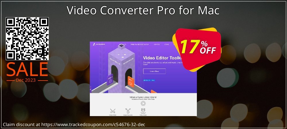 Video Converter Pro for Mac coupon on Working Day sales