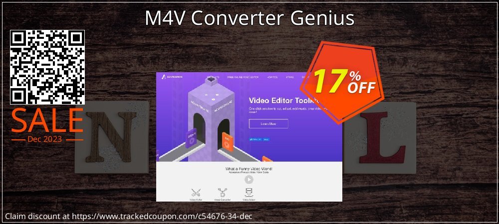 M4V Converter Genius coupon on Tell a Lie Day deals