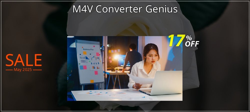 M4V Converter Genius coupon on National Smile Day offer