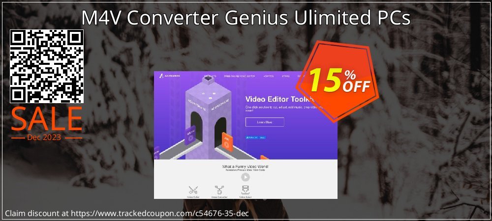 M4V Converter Genius Ulimited PCs coupon on National Walking Day offer