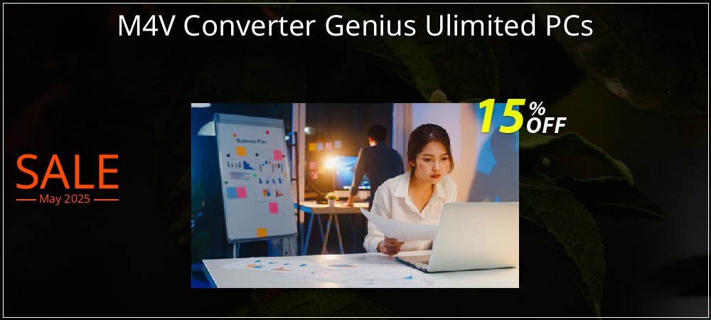 M4V Converter Genius Ulimited PCs coupon on Mother's Day discount
