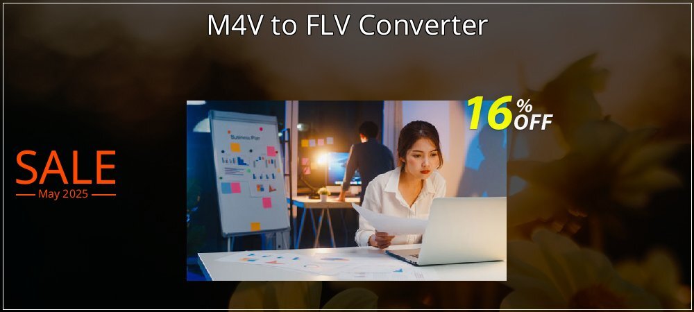 M4V to FLV Converter coupon on World Party Day discount