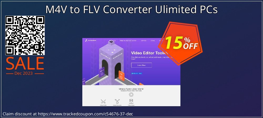 M4V to FLV Converter Ulimited PCs coupon on Working Day offering sales