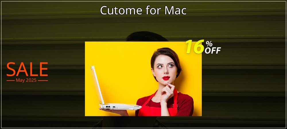 Cutome for Mac coupon on World Party Day offering discount