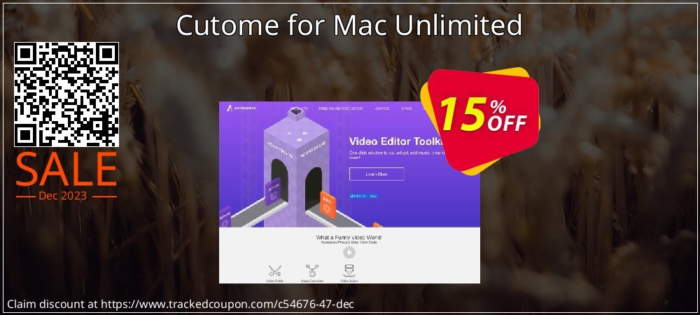Cutome for Mac Unlimited coupon on April Fools' Day offering sales