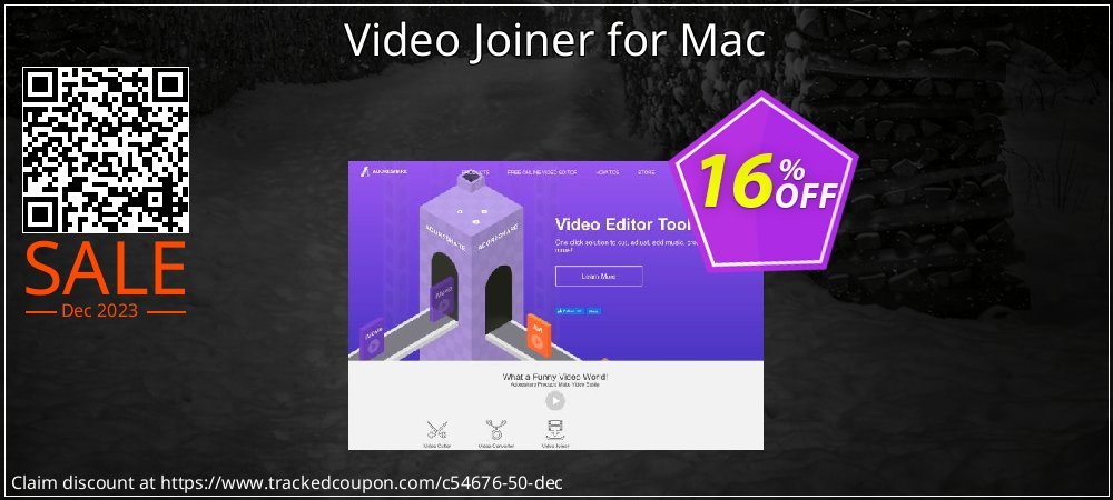 Video Joiner for Mac coupon on National Walking Day promotions