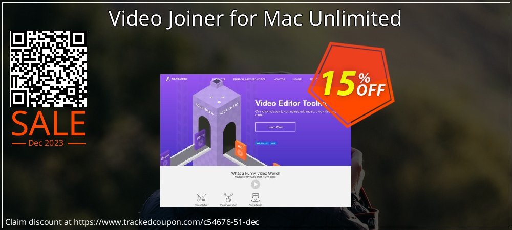 Video Joiner for Mac Unlimited coupon on World Party Day sales