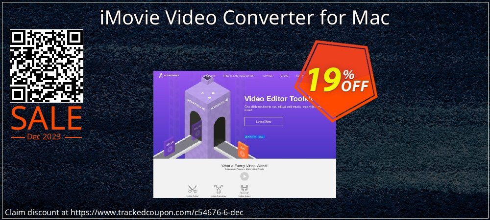 iMovie Video Converter for Mac coupon on World Party Day sales