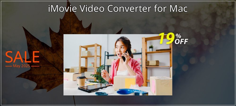 iMovie Video Converter for Mac coupon on World Party Day sales