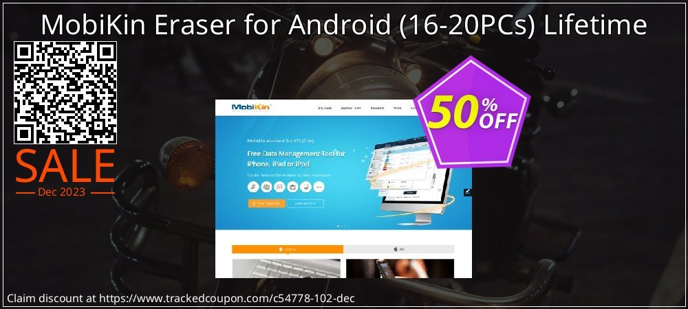 MobiKin Eraser for Android - 16-20PCs Lifetime coupon on Working Day deals