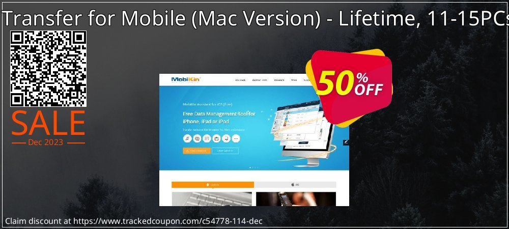 MobiKin Transfer for Mobile - Mac Version - Lifetime, 11-15PCs License coupon on April Fools' Day offer