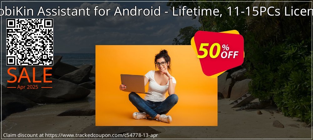 MobiKin Assistant for Android - Lifetime, 11-15PCs License coupon on Virtual Vacation Day sales