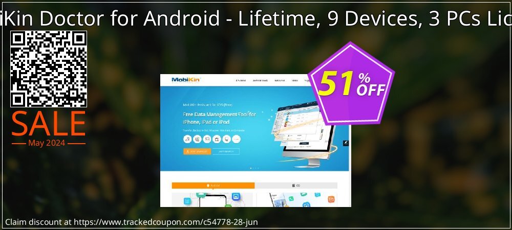 MobiKin Doctor for Android - Lifetime, 9 Devices, 3 PCs License coupon on Easter Day discounts
