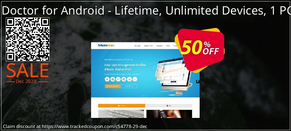 MobiKin Doctor for Android - Lifetime, Unlimited Devices, 1 PC License coupon on World Password Day sales