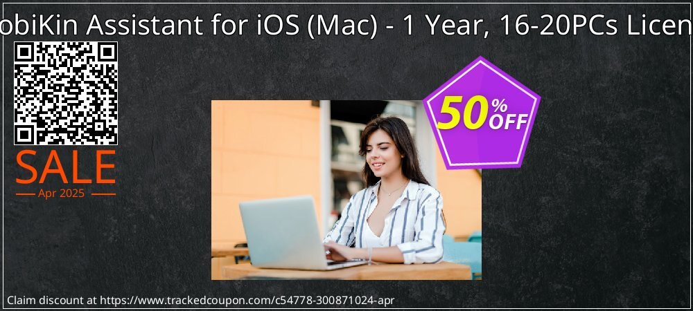 MobiKin Assistant for iOS - Mac - 1 Year, 16-20PCs License coupon on World Password Day offering sales