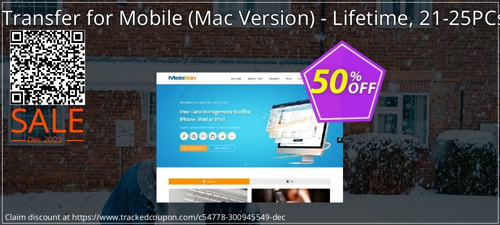 MobiKin Transfer for Mobile - Mac Version - Lifetime, 21-25PCs License coupon on Tell a Lie Day sales