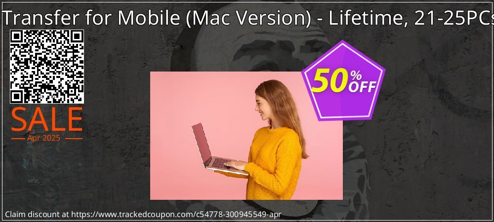 MobiKin Transfer for Mobile - Mac Version - Lifetime, 21-25PCs License coupon on World Password Day deals