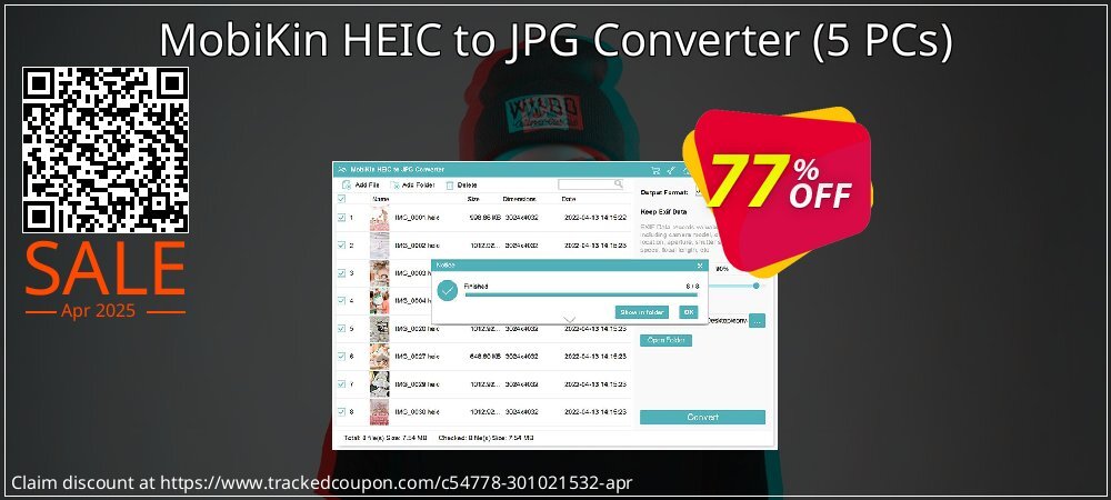 MobiKin HEIC to JPG Converter - 5 PCs  coupon on Working Day super sale