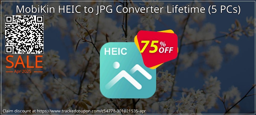 MobiKin HEIC to JPG Converter Lifetime - 5 PCs  coupon on Mother's Day sales