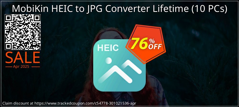 MobiKin HEIC to JPG Converter Lifetime - 10 PCs  coupon on National Loyalty Day deals