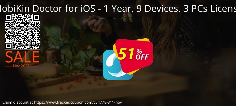 MobiKin Doctor for iOS - 1 Year, 9 Devices, 3 PCs License coupon on National Loyalty Day discount