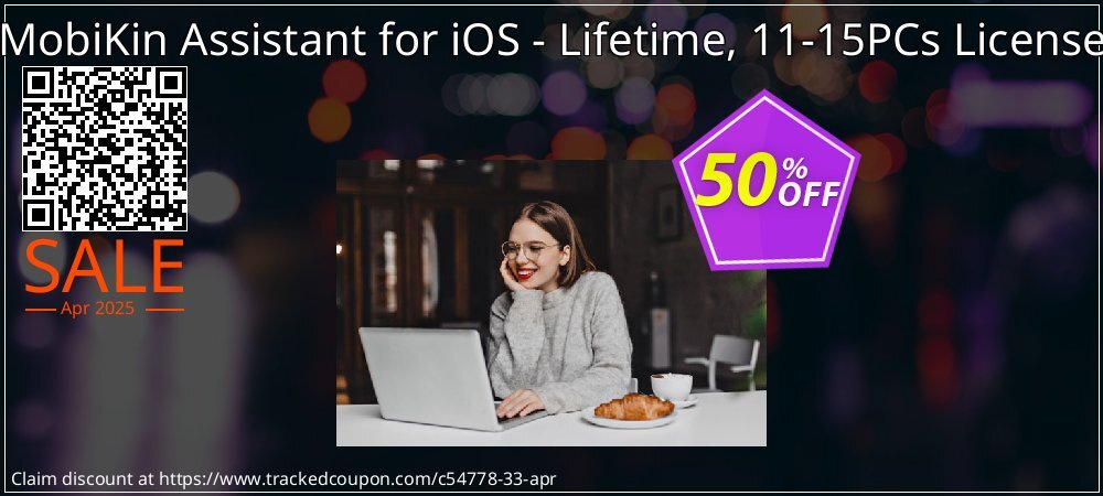 MobiKin Assistant for iOS - Lifetime, 11-15PCs License coupon on Easter Day discount