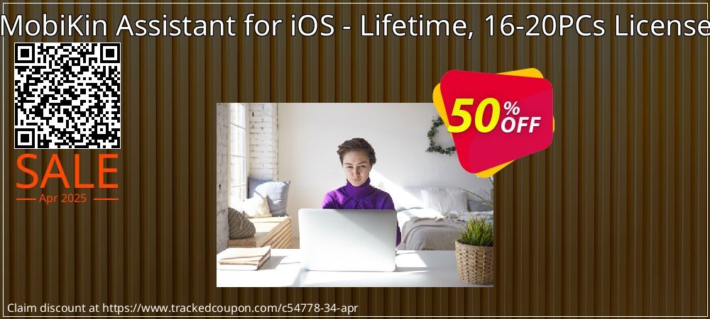 MobiKin Assistant for iOS - Lifetime, 16-20PCs License coupon on World Password Day offering sales