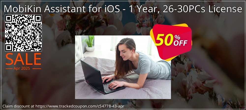 MobiKin Assistant for iOS - 1 Year, 26-30PCs License coupon on Easter Day offering discount