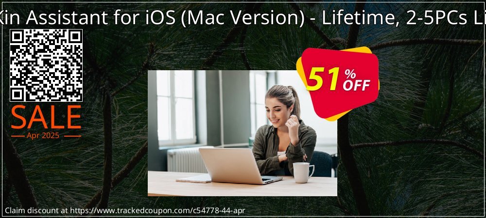 MobiKin Assistant for iOS - Mac Version - Lifetime, 2-5PCs License coupon on World Password Day super sale