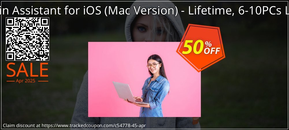 MobiKin Assistant for iOS - Mac Version - Lifetime, 6-10PCs License coupon on World Backup Day offering sales