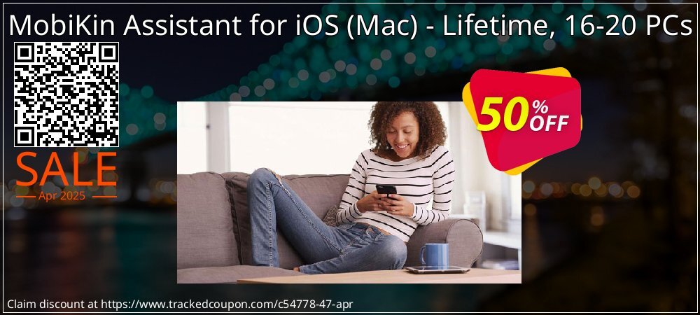 MobiKin Assistant for iOS - Mac - Lifetime, 16-20 PCs coupon on April Fools' Day promotions