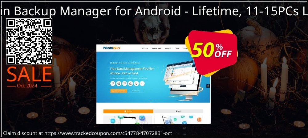 MobiKin Backup Manager for Android - Lifetime, 11-15PCs License coupon on National Loyalty Day discount