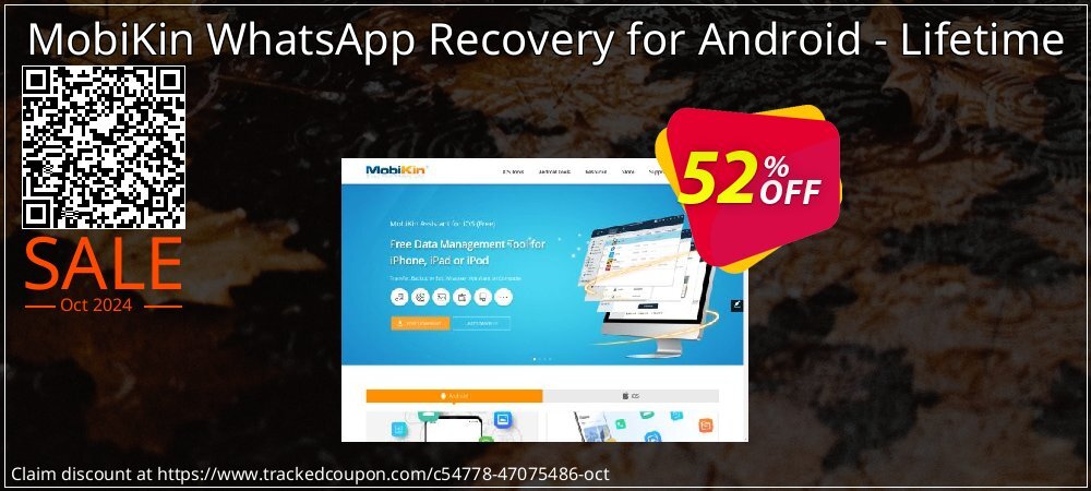 MobiKin WhatsApp Recovery for Android - Lifetime coupon on National Loyalty Day discount