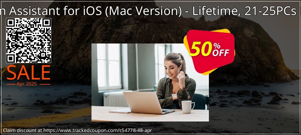 MobiKin Assistant for iOS - Mac Version - Lifetime, 21-25PCs License coupon on Easter Day sales