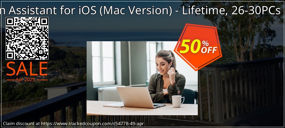 MobiKin Assistant for iOS - Mac Version - Lifetime, 26-30PCs License coupon on World Password Day offer