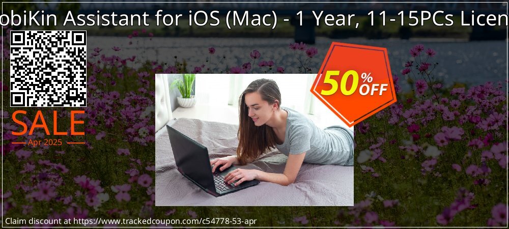 MobiKin Assistant for iOS - Mac - 1 Year, 11-15PCs License coupon on Easter Day offering sales