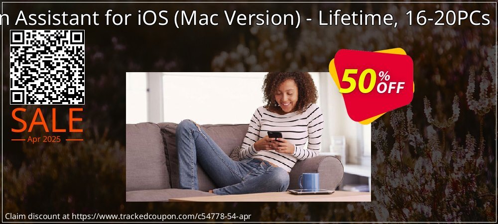 MobiKin Assistant for iOS - Mac Version - Lifetime, 16-20PCs License coupon on World Password Day discounts