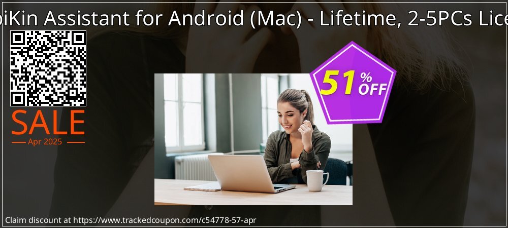 MobiKin Assistant for Android - Mac - Lifetime, 2-5PCs License coupon on Working Day deals