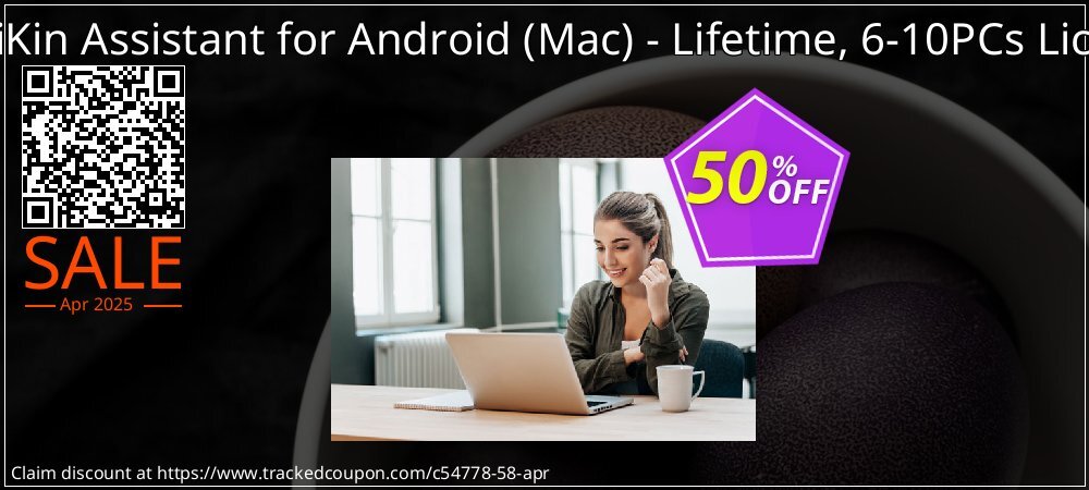 MobiKin Assistant for Android - Mac - Lifetime, 6-10PCs License coupon on Virtual Vacation Day sales