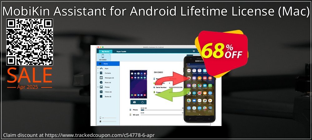 MobiKin Assistant for Android Lifetime License - Mac  coupon on World Party Day discount