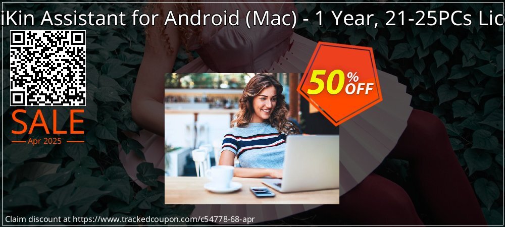 MobiKin Assistant for Android - Mac - 1 Year, 21-25PCs License coupon on Easter Day offer