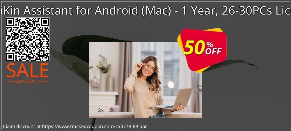 MobiKin Assistant for Android - Mac - 1 Year, 26-30PCs License coupon on April Fools' Day offer