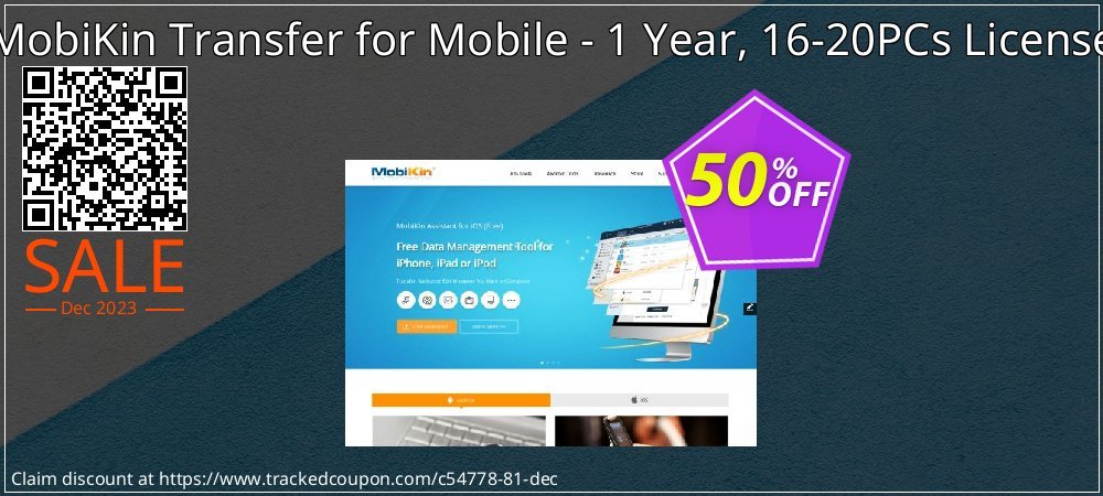 MobiKin Transfer for Mobile - 1 Year, 16-20PCs License coupon on National Loyalty Day discounts