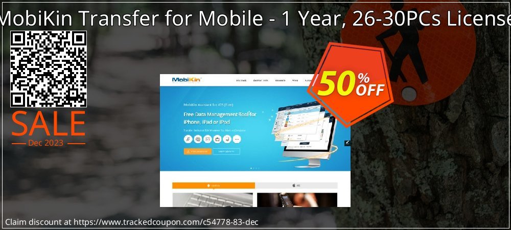 MobiKin Transfer for Mobile - 1 Year, 26-30PCs License coupon on Easter Day promotions