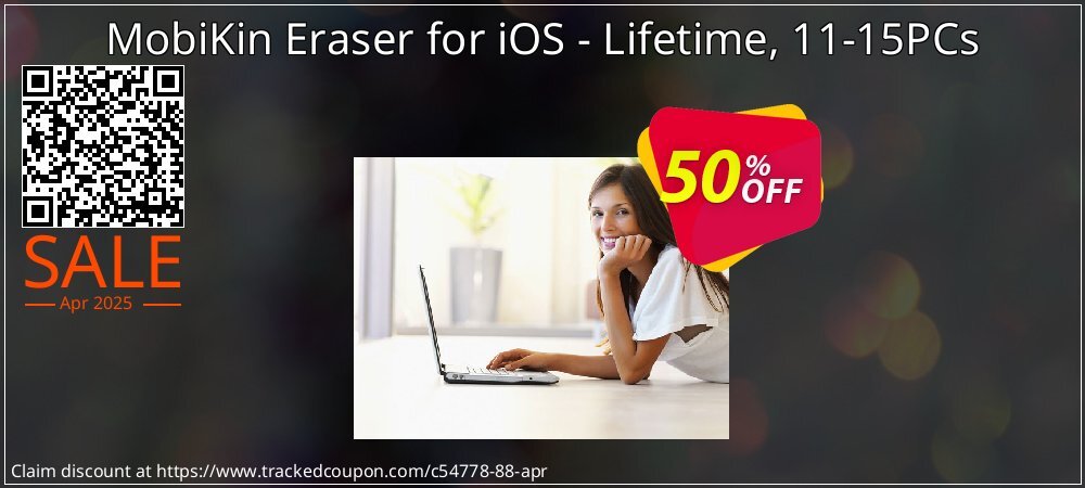 MobiKin Eraser for iOS - Lifetime, 11-15PCs coupon on Easter Day offering discount